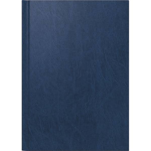 Buchkalender 795 A5 1 Tag/Seite Miradur-Einband blau 2026