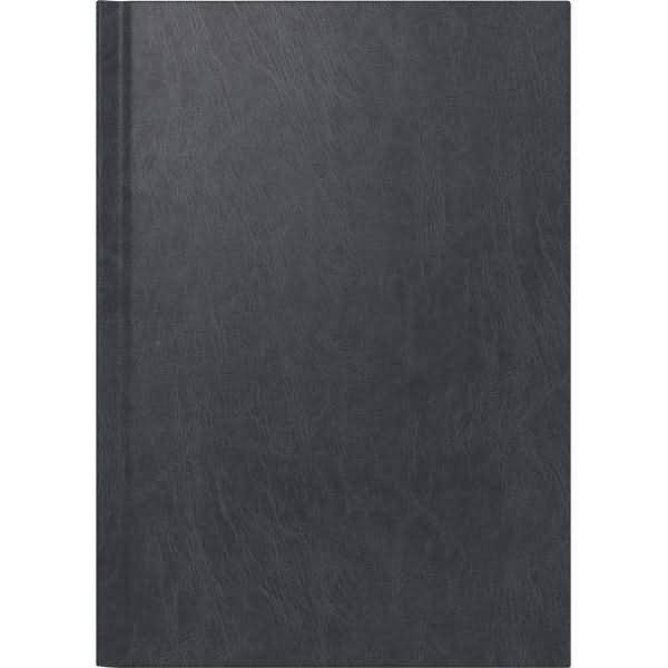 Buchkalender 795 A5 1 Tag/Seite Miradur-Einband schwarz 2026