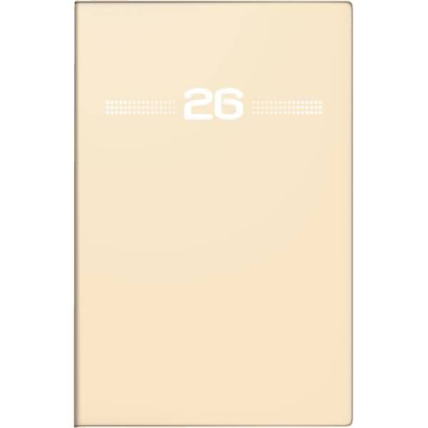 Taschenkalender Industrie I 7,2x11,2cm 1 Woche/Seite Kunststoff sand 2026
