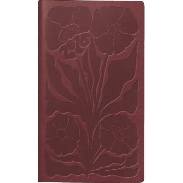 Taschenkalender Modell int. 8,7x15,3cm 1 Woche/2 Seiten Kunstleder Trend Just Enjoy orange 2026