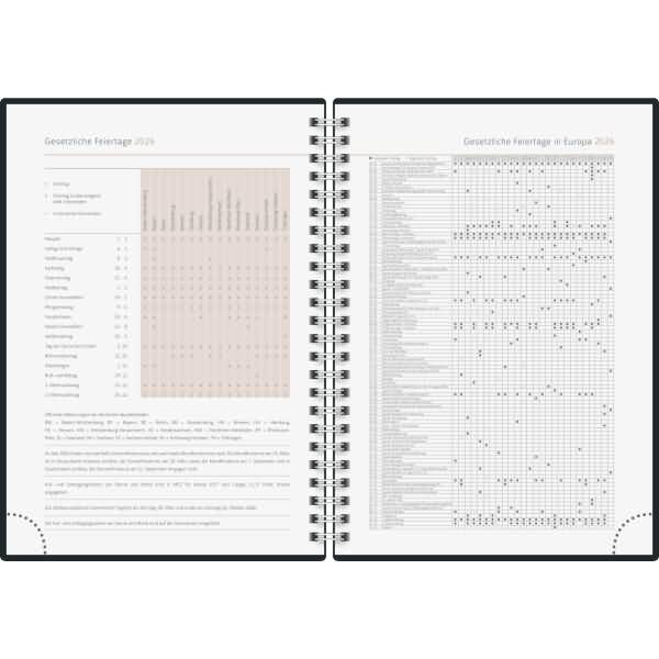 Wochenkalender Young Line 1 Woche/2 Seiten Grafik-Einband Colour Gradient 2026