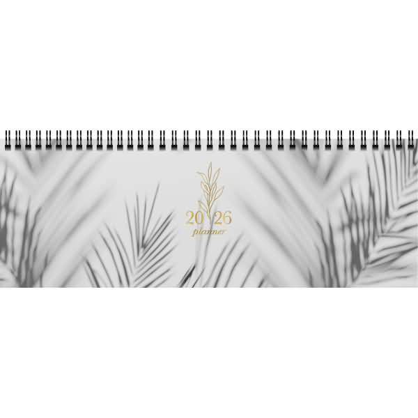 Querkalender Young Line 29,7x10,5cm 1 Woche/2 Seiten Shadows 2026