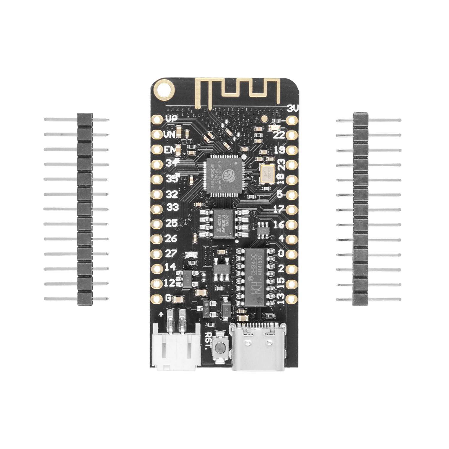 ESP32 LOLIN32 Development Board, USB-C, WLAN / Bluetooth, LiPo Stromversorgung, ungelötet