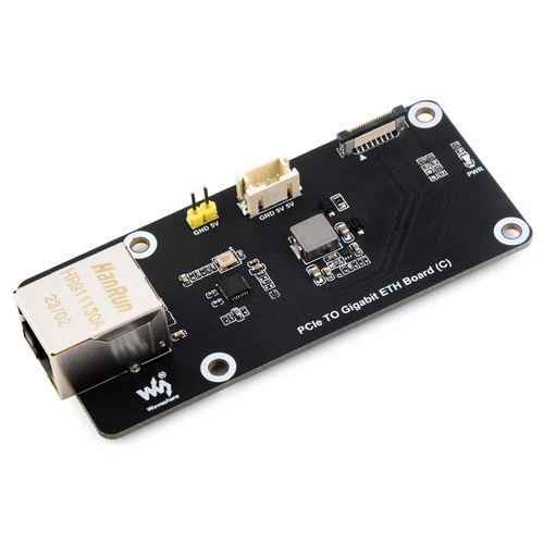 Waveshare RTL8111H PCIe to Gigabit ETH Board (C) für Raspberry Pi 5, bis 1000 Mbps, PCIe x1 Gen2, 5V Waveshare RTL8111H PCIe to Gigabit ETH Board (C) für Raspberry Pi 5, bis 1000 Mbps, PCIe x1 Gen2, 5V