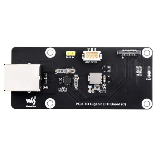 Waveshare RTL8111H PCIe to Gigabit ETH Board (C) für Raspberry Pi 5, bis 1000 Mbps, PCIe x1 Gen2, 5V Waveshare RTL8111H PCIe to Gigabit ETH Board (C) für Raspberry Pi 5, bis 1000 Mbps, PCIe x1 Gen2, 5V
