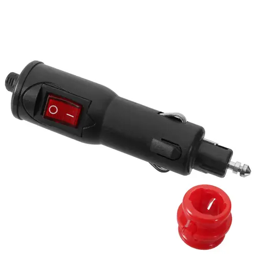 Zigarettenanzünder Stecker 12V 8A KFZ Auto Motorrad mit Schalter beleuchtet Zigarettenanzünder Stecker 12V 8A KFZ Auto Motorrad mit Schalter beleuchtet