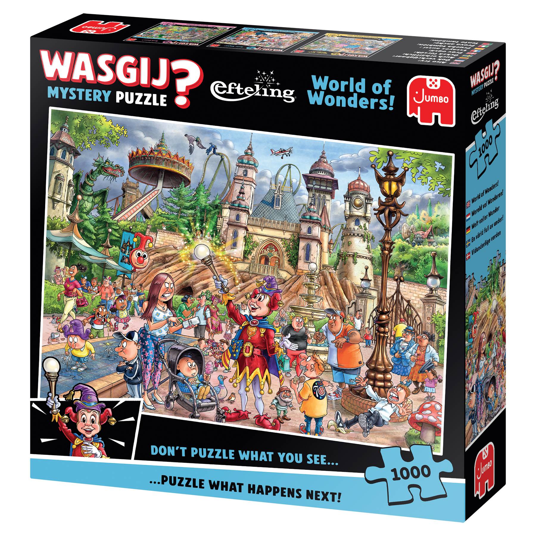 Wasgij Mystery Efteling, Welt voller Wunder , 1000 Teile Puzzle