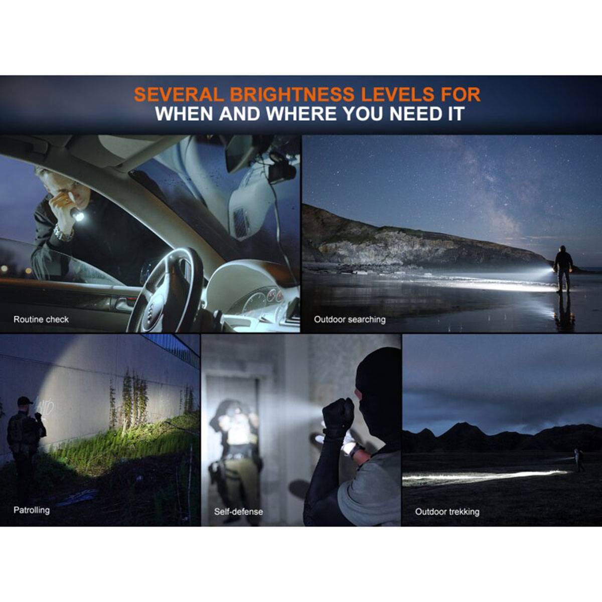 Fenix TK17 3600 Lumen - Taktische LED Taschenlampe