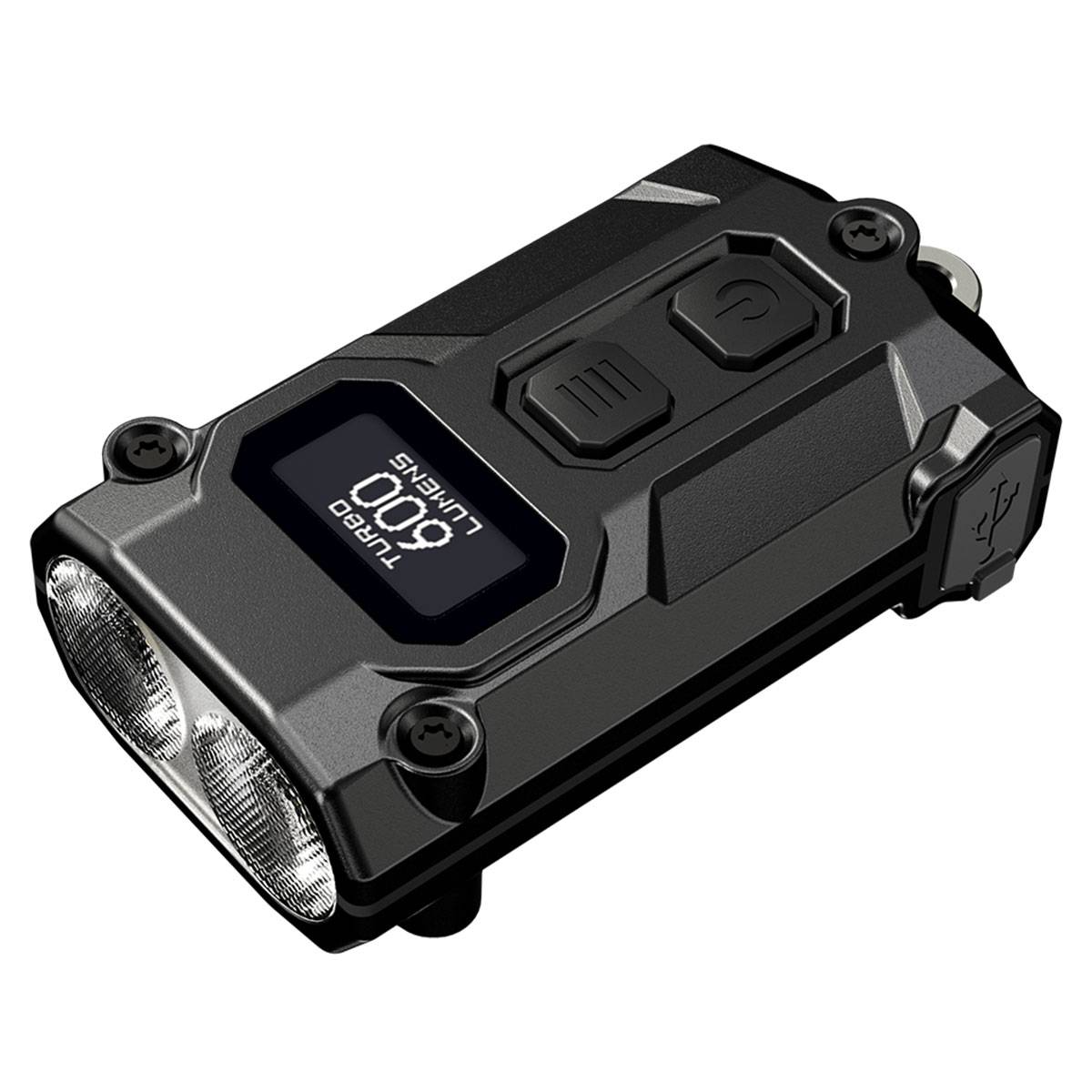 Nitecore TINI 3 600 Lumen Schlüsselbundleuchte - Schwarz