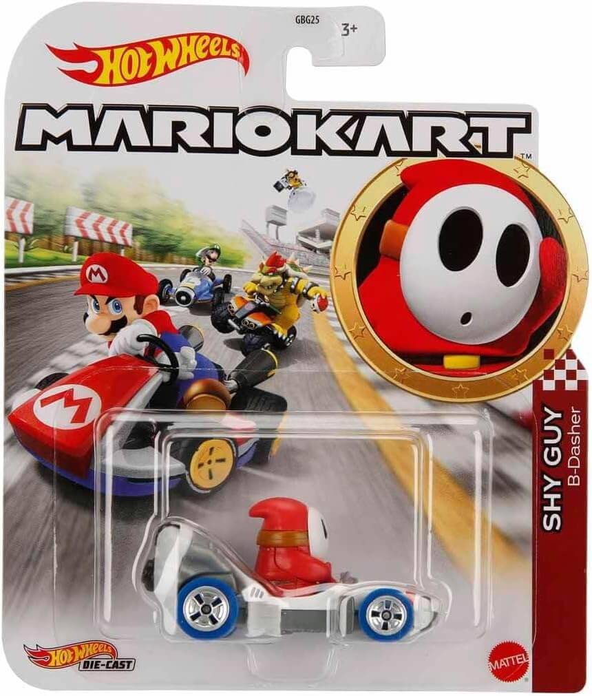Mattel GBG25; GRN16 - Hot Wheels Mario Kart 1:64 Die-Cast Lakitu