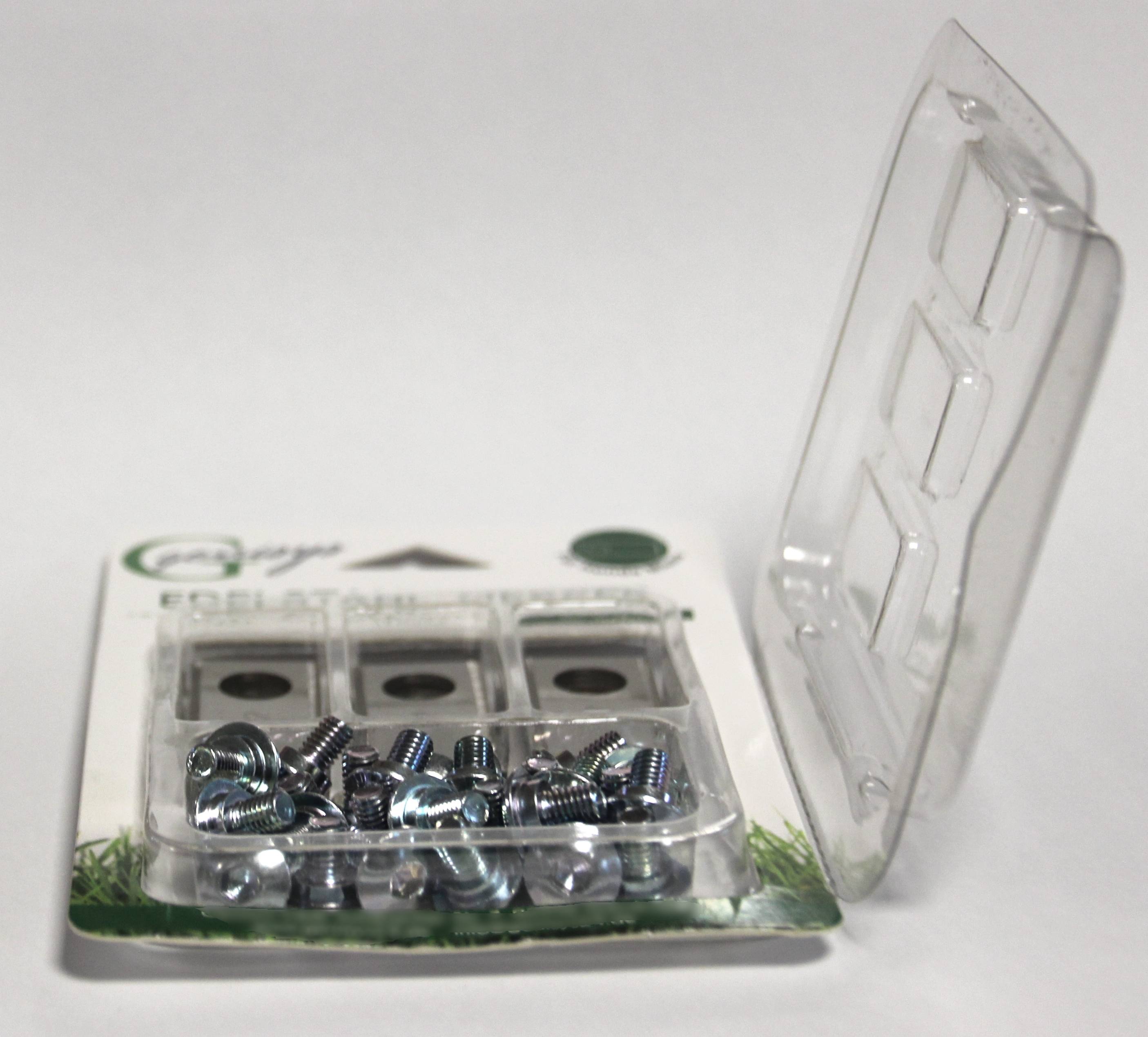 Genisys 30 Ersatz Messer Klingen (LongLife - 0,75mm) + 30 Schrauben [DIN EN 50636 geprüft] kompatibel mit Honda ® Miimo ® 310 520 3000,30,Stück