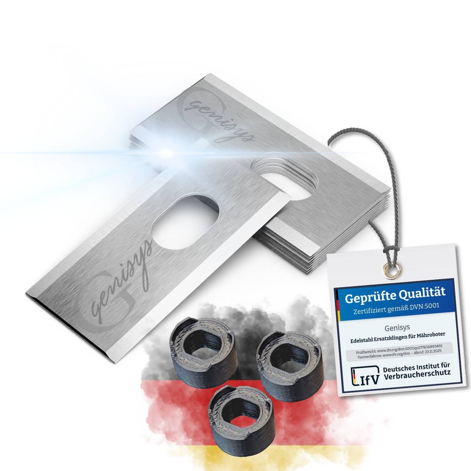 Metallkomponente mit der Bezeichnung 