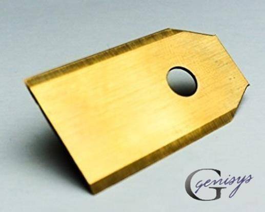 Genisys 30x Titan LongLife Ersatz Messer Klingen kompatibel mit Husqvarna Automower, kompatibel mit Gardena, kompatibel mit Segway Mähroboter + 30x