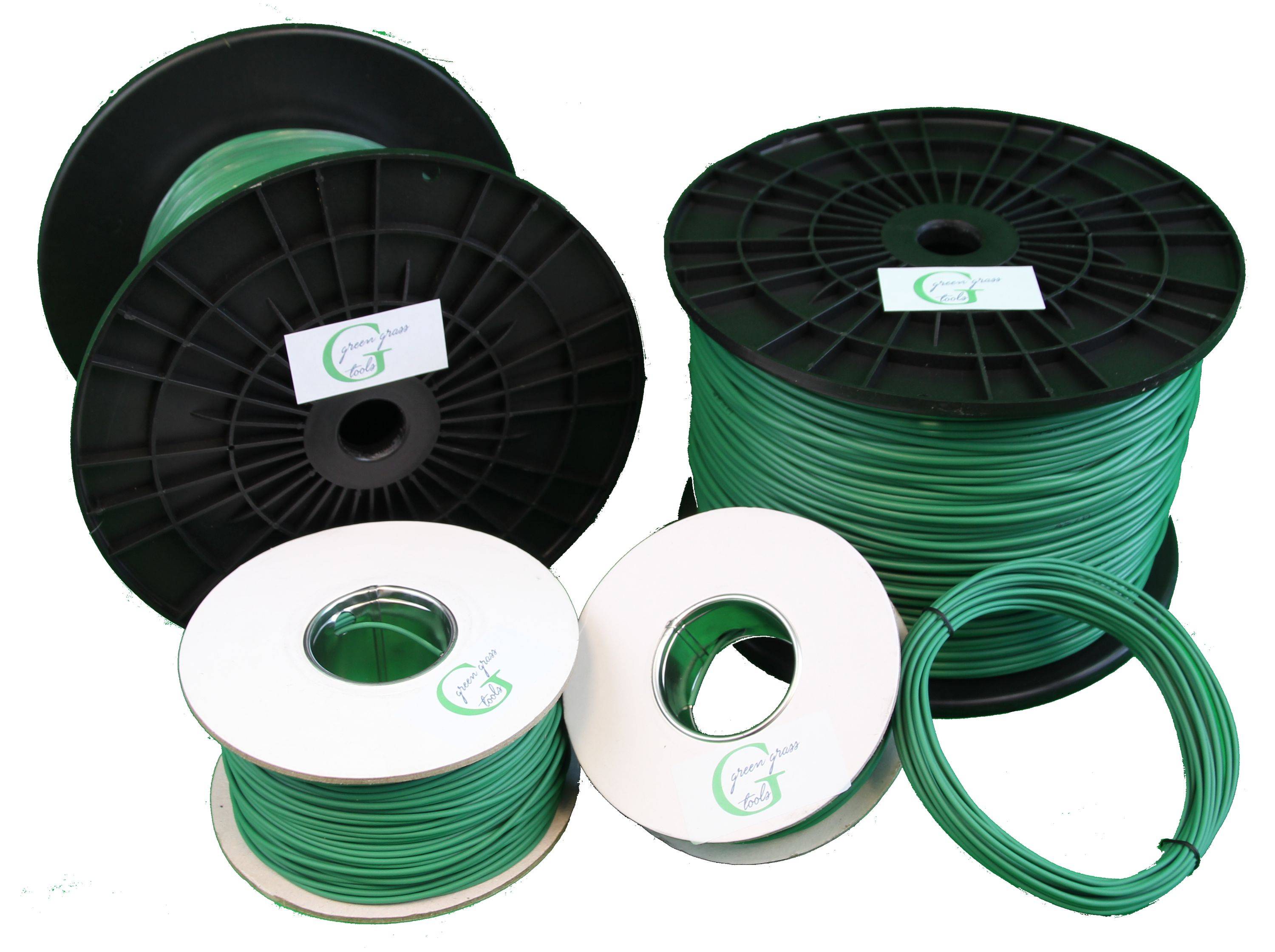 Begrenzungskabel für Mähroboter Begrenzungs-Draht Rasenroboter - kompatibel mit allen Mähroboter Herstellern - hochwertig verzinntes Aluminium - Ø