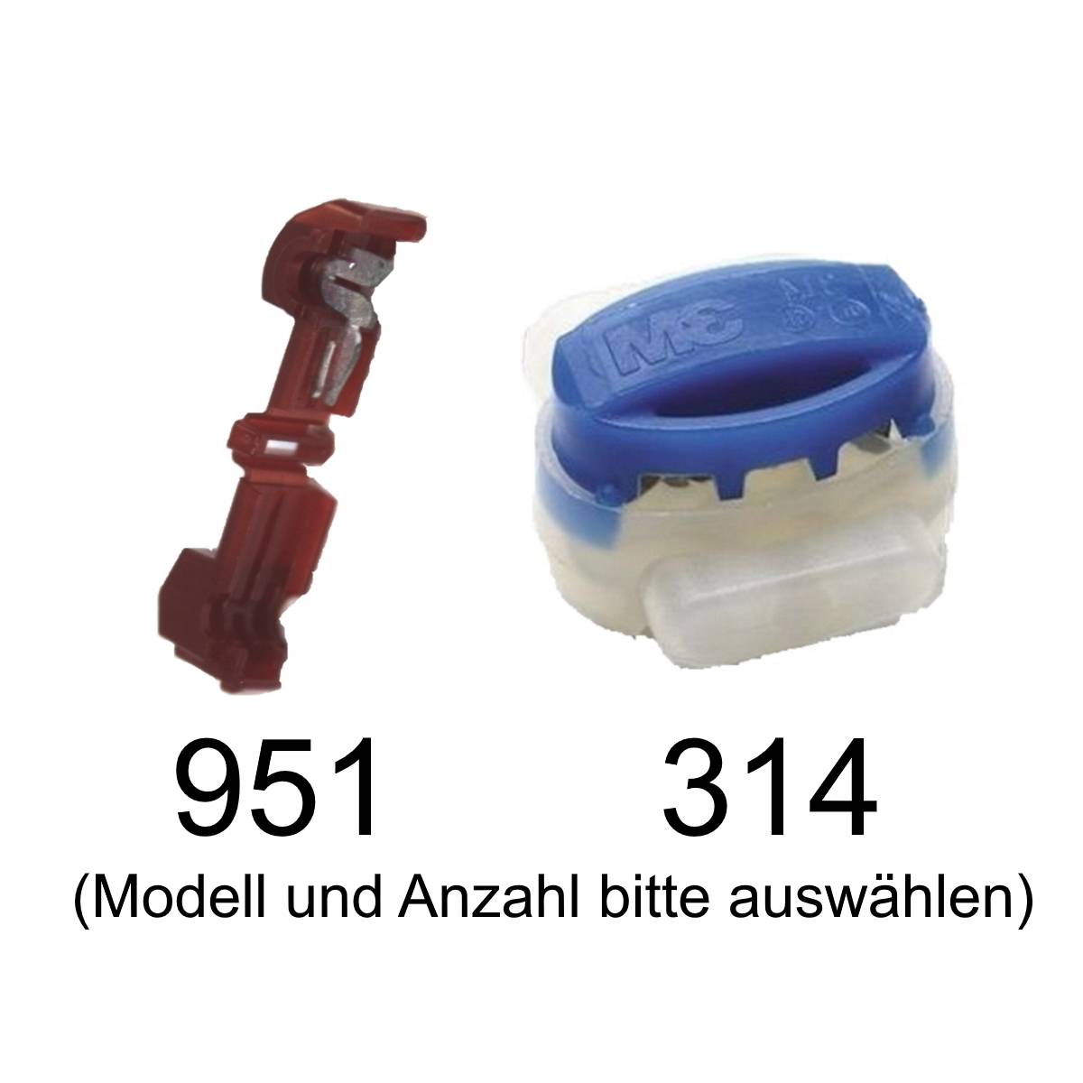 Kabelverbinder für Mähroboter Begrenzungsdraht Reparatur wasserdicht, Anschluss Klemmen Ersatz für Rasenroboter kompatibel mit allen Herstellern,St