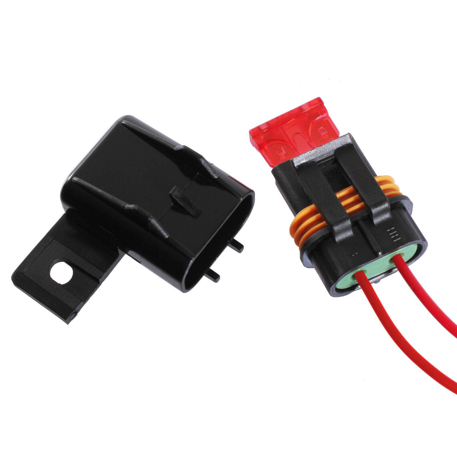 Sicherungshalter KFZ für reguläre Flachsicherung Auto Sicherungsgehäuse 12V