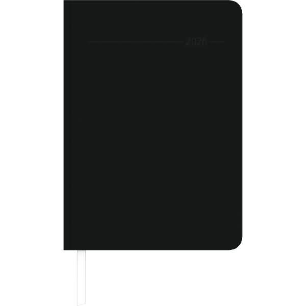 Wochenbuch 766 15x21cm 1 Woche/2 Seiten Tucson schwarz 2026