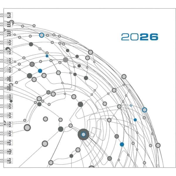 Wochenbuch Assessor 790 15,8x14,7cm 1 Woche/2 Seiten 2026