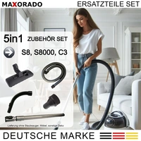 Kombidüse + Rohr + Handgriff + Schlauch für Miele C2 C3 S8 S8340 S8430 SERIES 10563760 7863552 7863553 7863554 7863555 Kombidüse + Rohr + Handgriff + Schlauch für Miele C2 C3 S8 S8340 S8430 SERIES 10563760 7863552 7863553 7863554 7863555