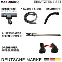 Premium Düse mit Rollen + Rohr + Handgriff + Schlauch für Miele C2 C3 S8 S8340 S8430 S8380 S8370 7863554 7863555 Premium Düse mit Rollen + Rohr + Handgriff + Schlauch für Miele C2 C3 S8 S8340 S8430 S8380 S8370 7863554 7863555
