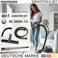Bodendüse + Rohr + Handgriff + Schlauch für Miele C2 C3 S8 S8340 S8430 SERIES 10563760 7863552 7863553 7863554 7863555 Bodendüse + Rohr + Handgriff + Schlauch für Miele C2 C3 S8 S8340 S8430 SERIES 10563760 7863552 7863553 7863554 7863555