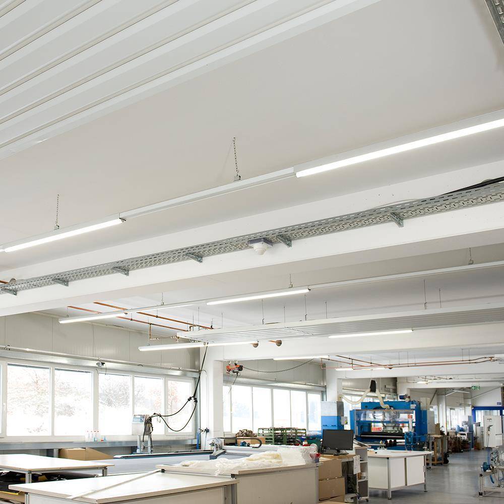 DOTLUX LED-Leuchteneinsatz LINEAlock 1437mm 25-75W 4000K dimmbar 1-10V 60*110°