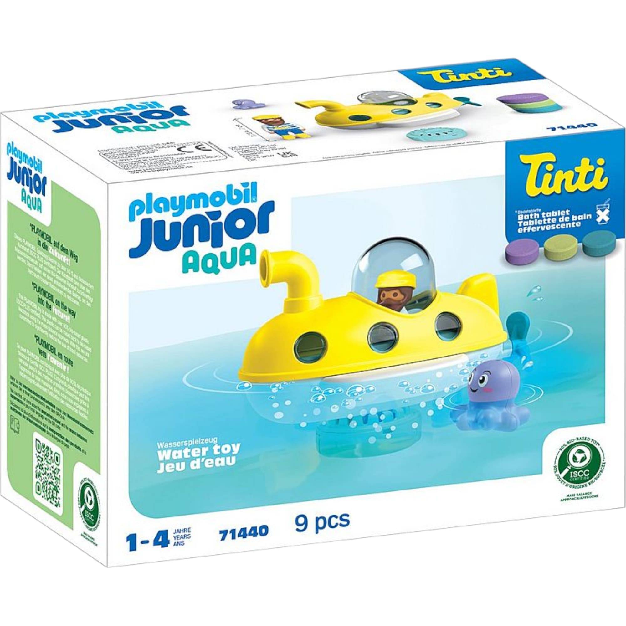 PLAYMOBIL® 71440 Junior 1.2.3. Tinti buntes U-Boot