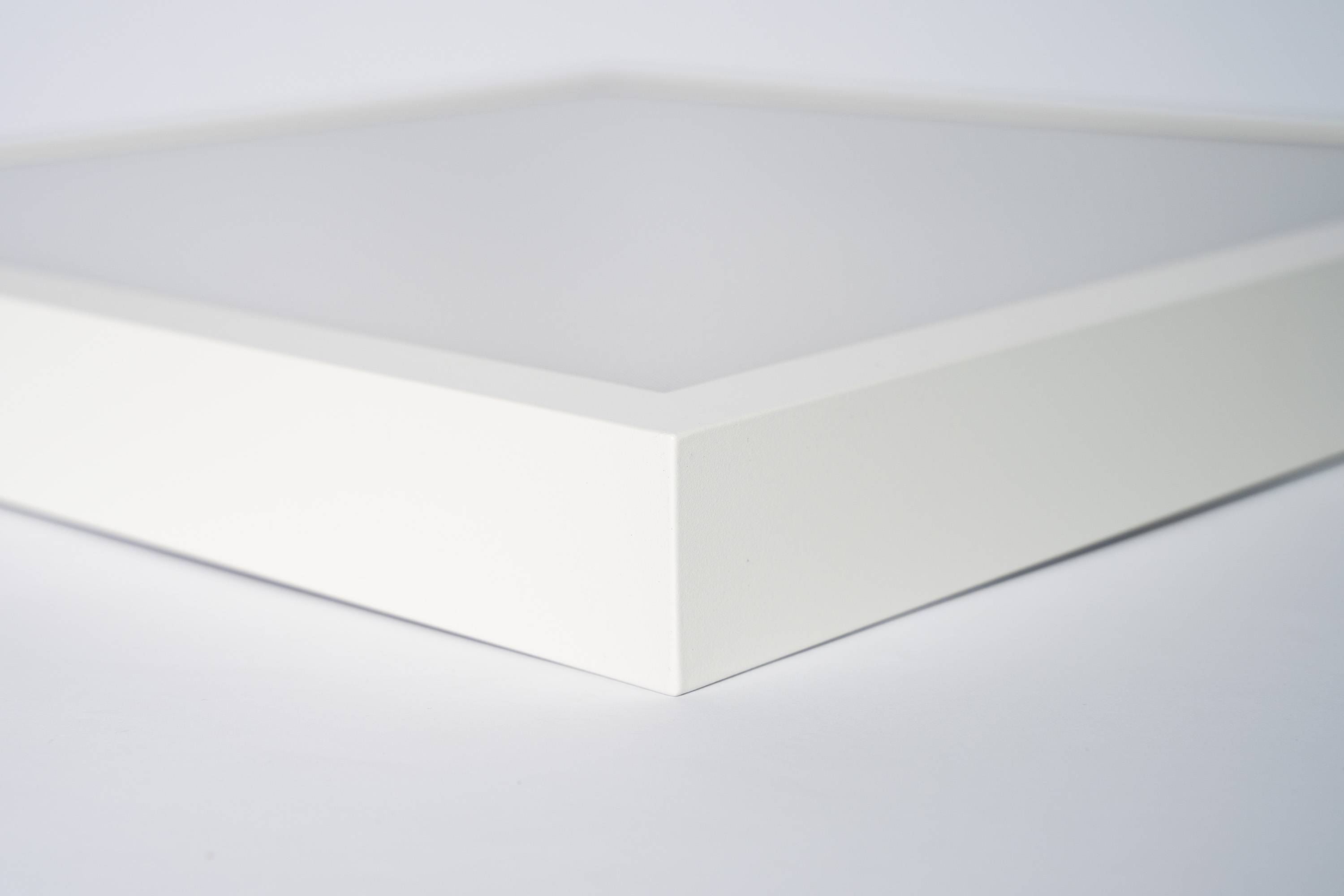 DOTLUX LED-Aufbauleuchte PANELbig-ugr 295x1495mm 38W COLORselect mit 4poligem Stecker für HCL inkl. Netzteil