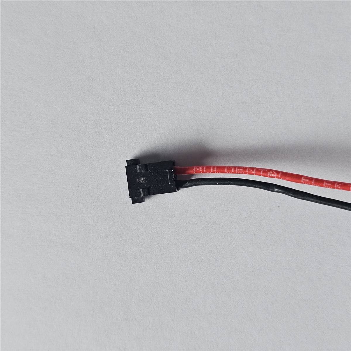 Senderakkuanschlusskabel JR, 0,25 mm², Silikon, 20 cm