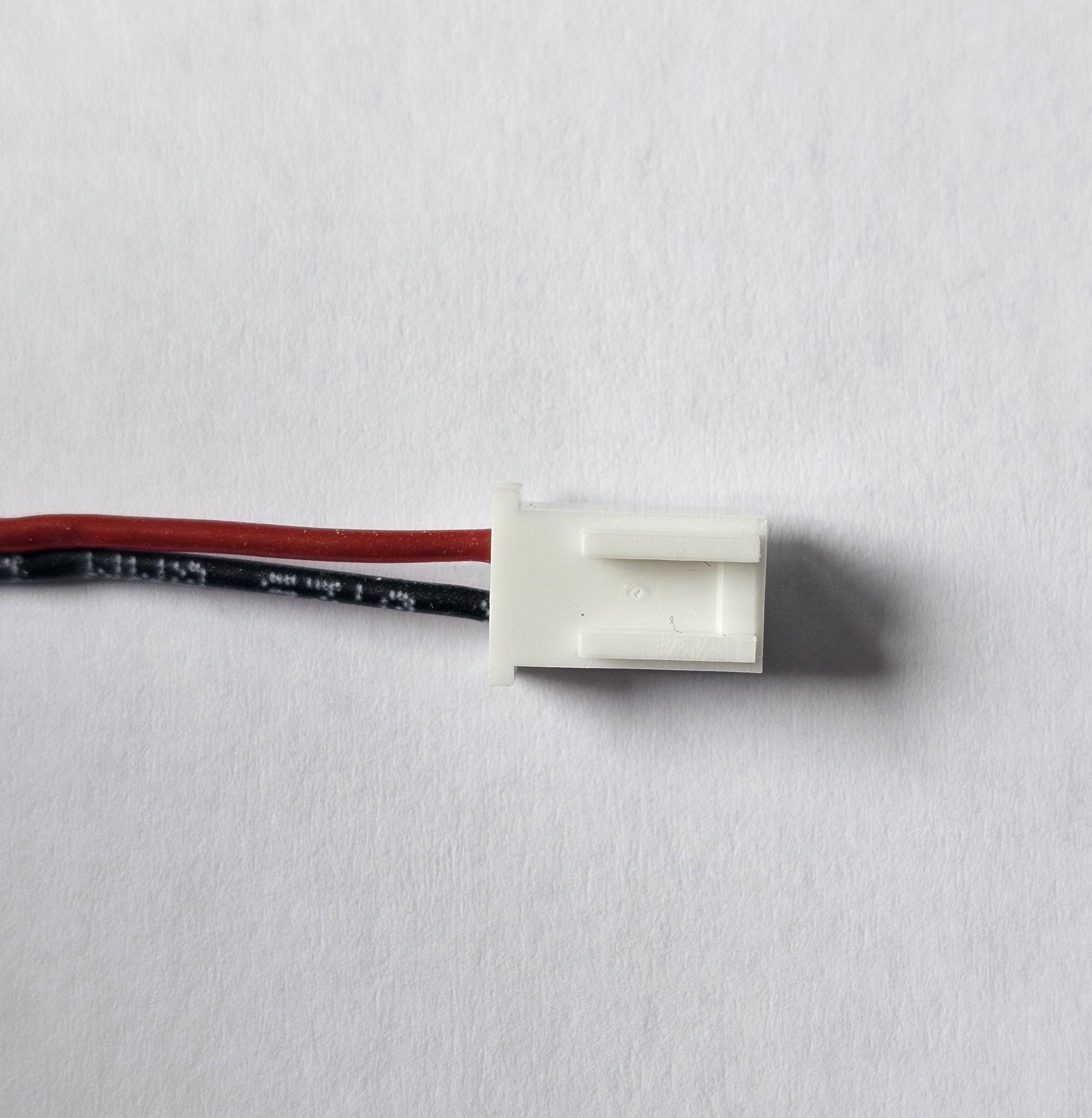 Akkuanschlusskabel für Minicars, 0,25 mm², Silikonlitze, 30 cm