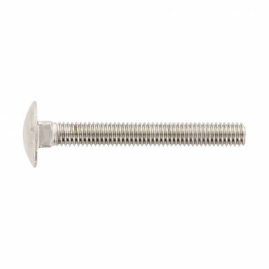 S+P DIN 603 A2 M 12X120/120 Flachrundschrauben mit Vierkantansatz, Vollgewinde
