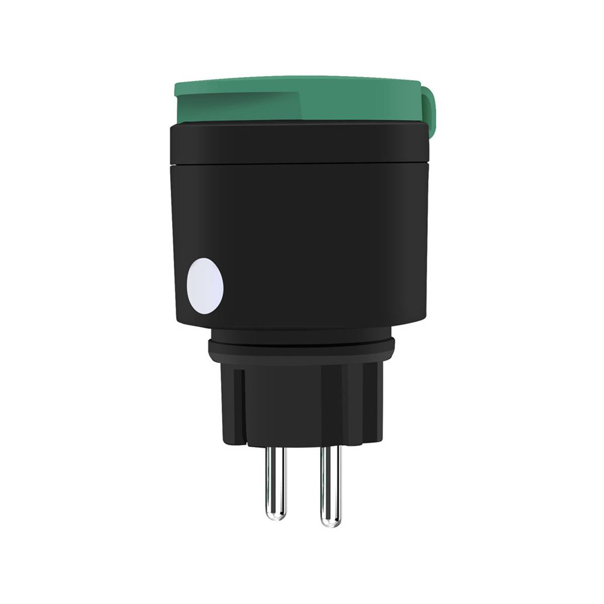 Offgridtec Smarte Außensteckdose WiFi mit Smart Life- oder Tuya App-Steuerung IP44 Wasserdicht Outdoor