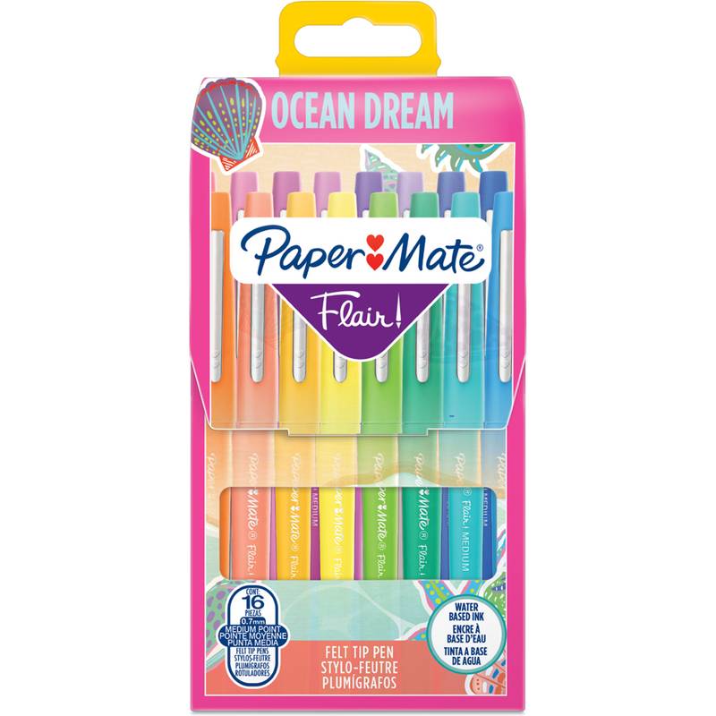 Paper:Mate Faserschreiber Flair "Ocean Dream", 16er Etui