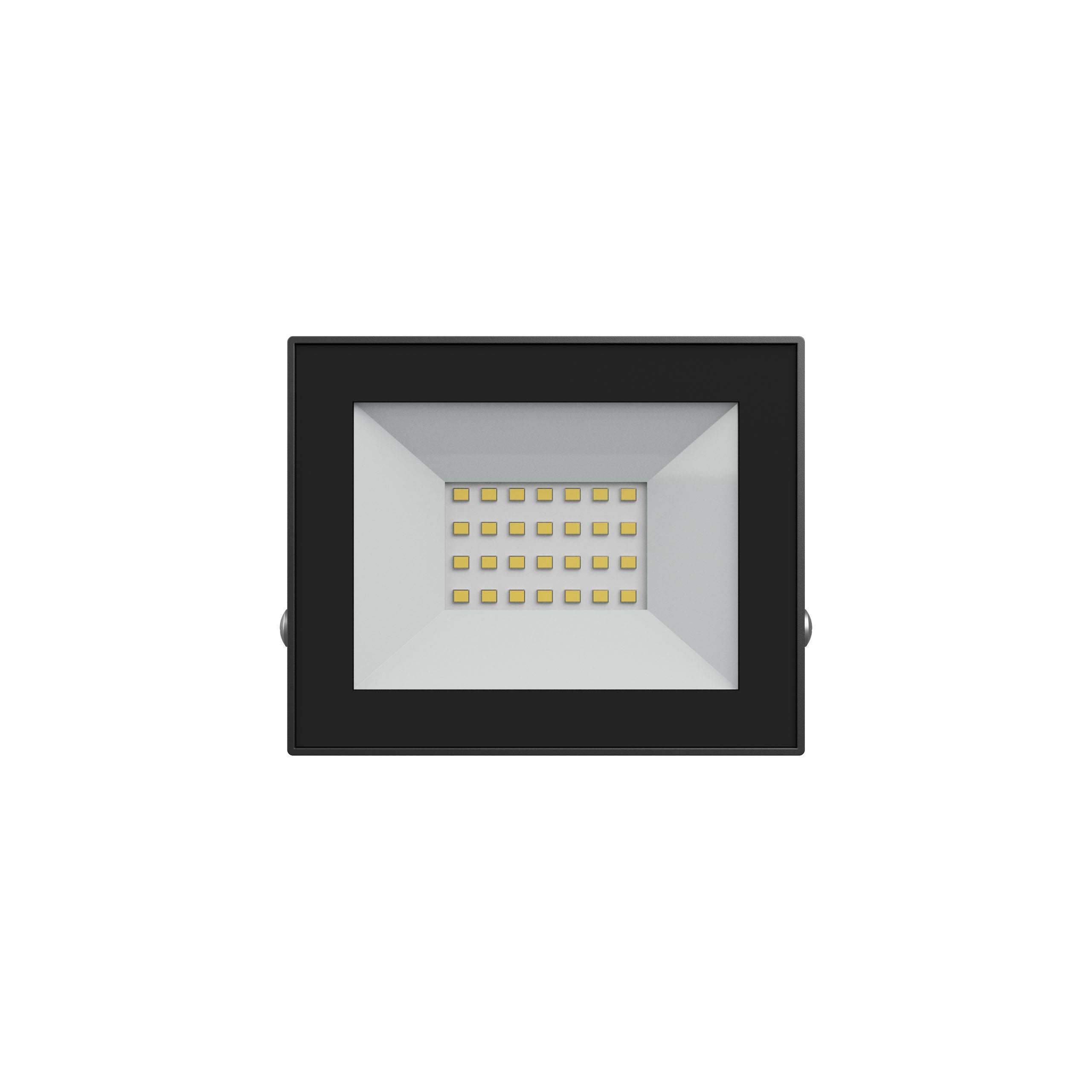 Spectrum LED NOCTIS LUX 4 Fluter 20W Strahler 1650lm schwarz 100° 230V IP65 IK07 Warmweiß 3000K