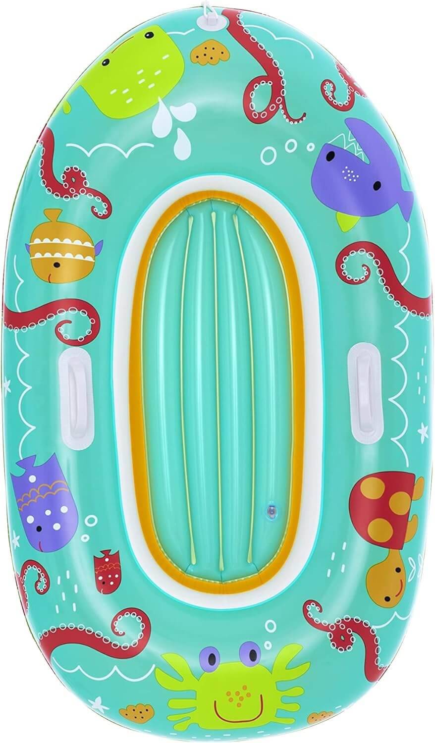 Bestway 34009 - Kinder-Schlauchboot Tropical Crew 110 x 64 x 25 cm