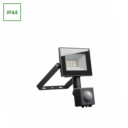 Spectrum LED NOCTIS LUX 4 Fluter 10W Strahler 750lm schwarz 100° IP44 Neutralweiß 4000K mit Bewegungssensor Spectrum LED NOCTIS LUX 4 Fluter 10W Strahler 750lm schwarz 100° IP44 Neutralweiß 4000K mit Bewegungssensor