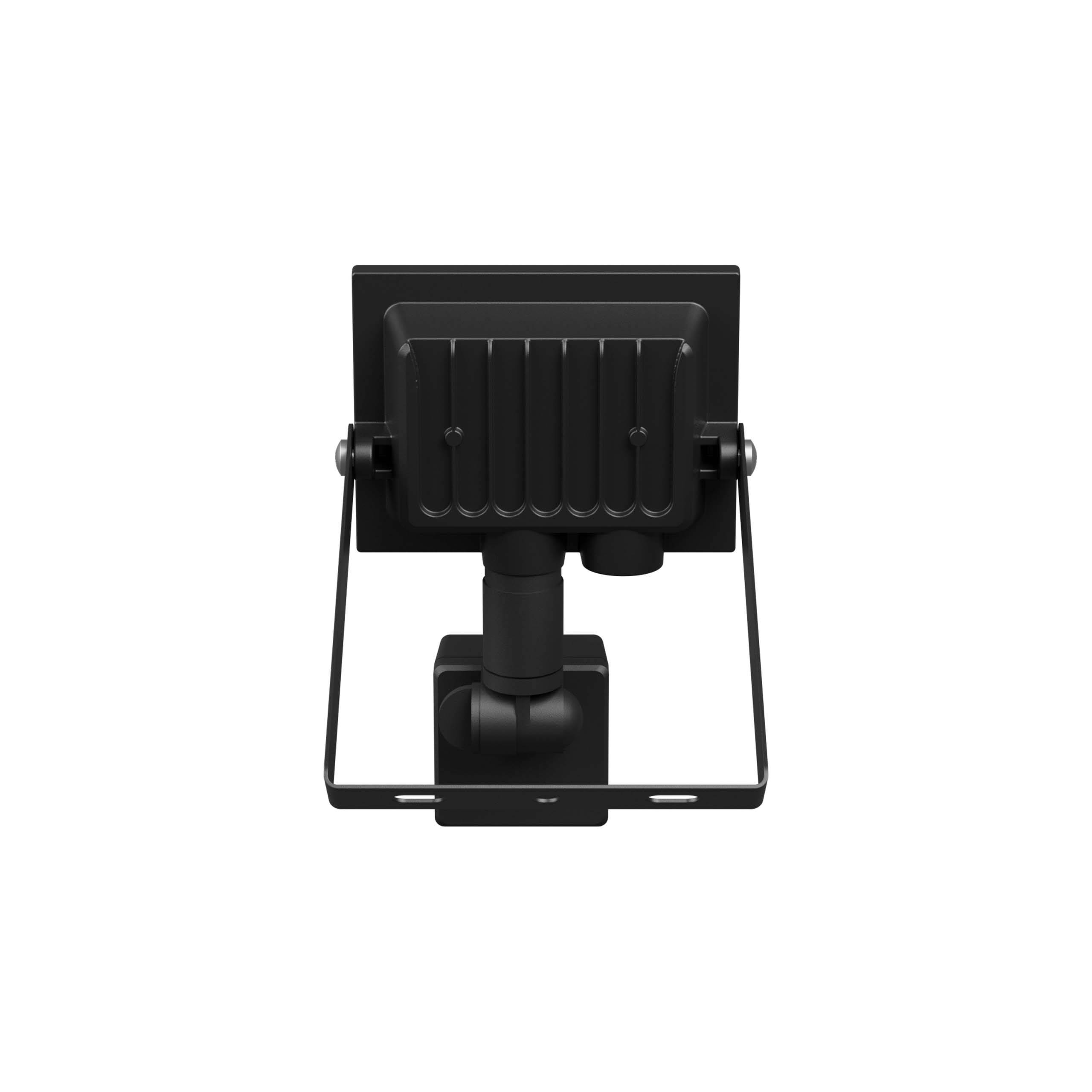 Spectrum LED NOCTIS LUX 4 Fluter 10W Strahler 750lm schwarz 100° IP44 Neutralweiß 4000K mit Bewegungssensor
