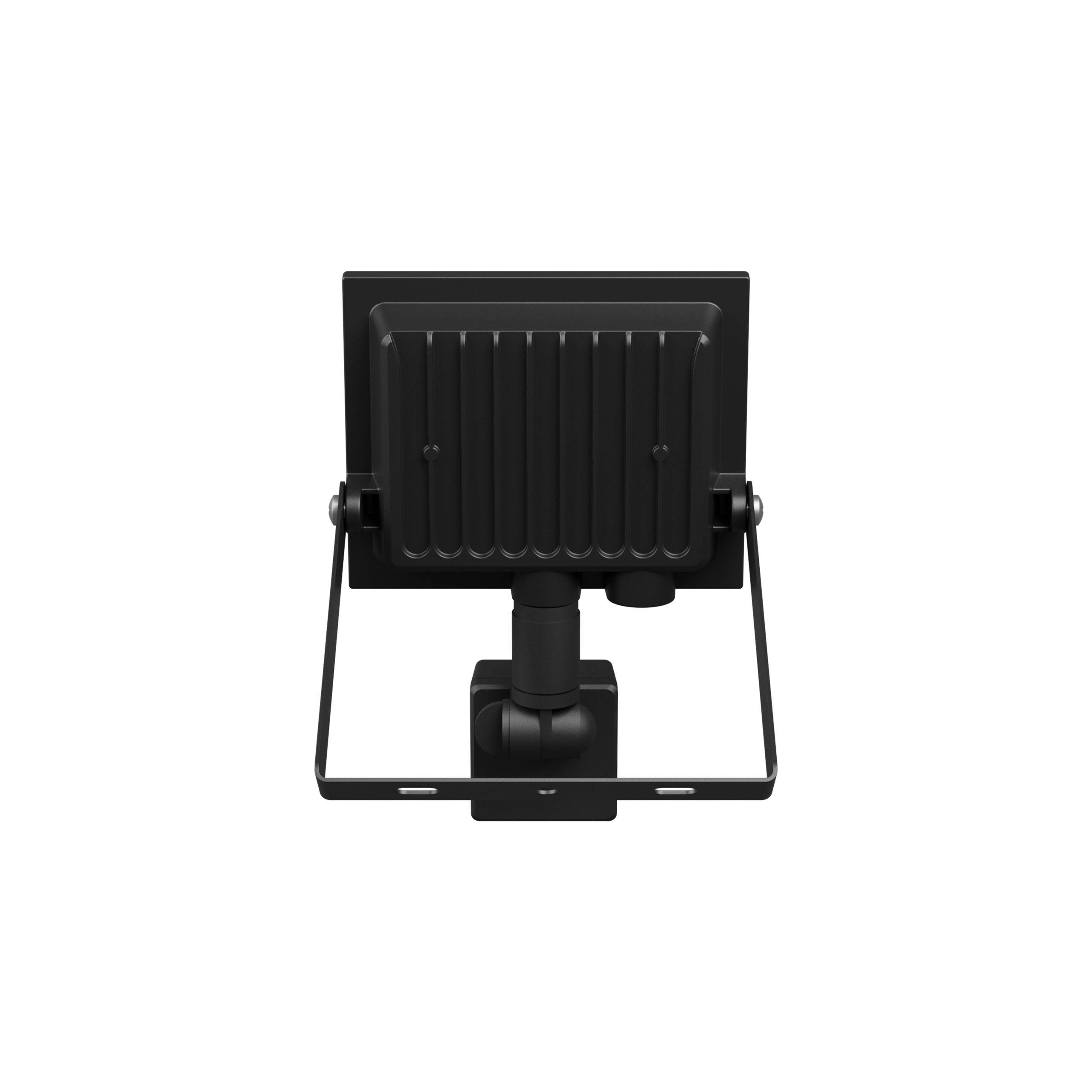 Spectrum LED NOCTIS LUX 4 Fluter 20W Strahler 1650lm schwarz 100° IP44 Kaltweiß 6000K mit Bewegungssensor