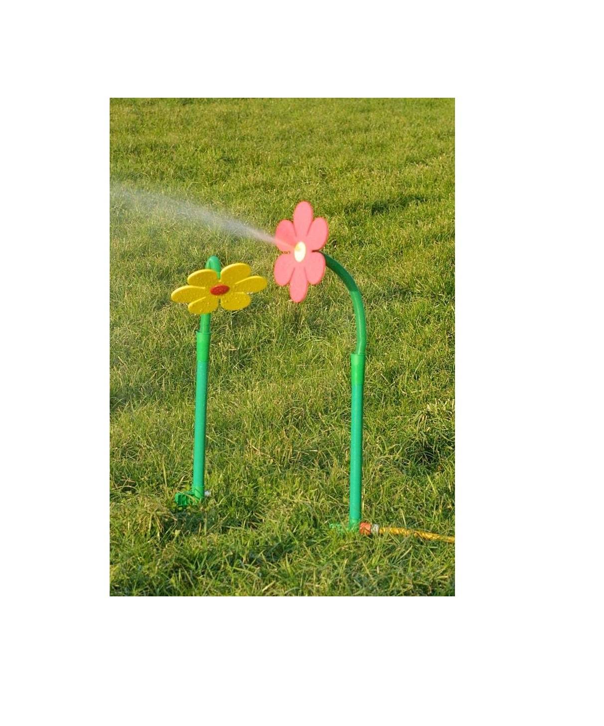 Neustanlo | Rasensprinkler Tanzende Blume | 2er Pack | farblich Sortiert | Bewässerung Sprenger beweglich | der ideale Spaß für den Garten