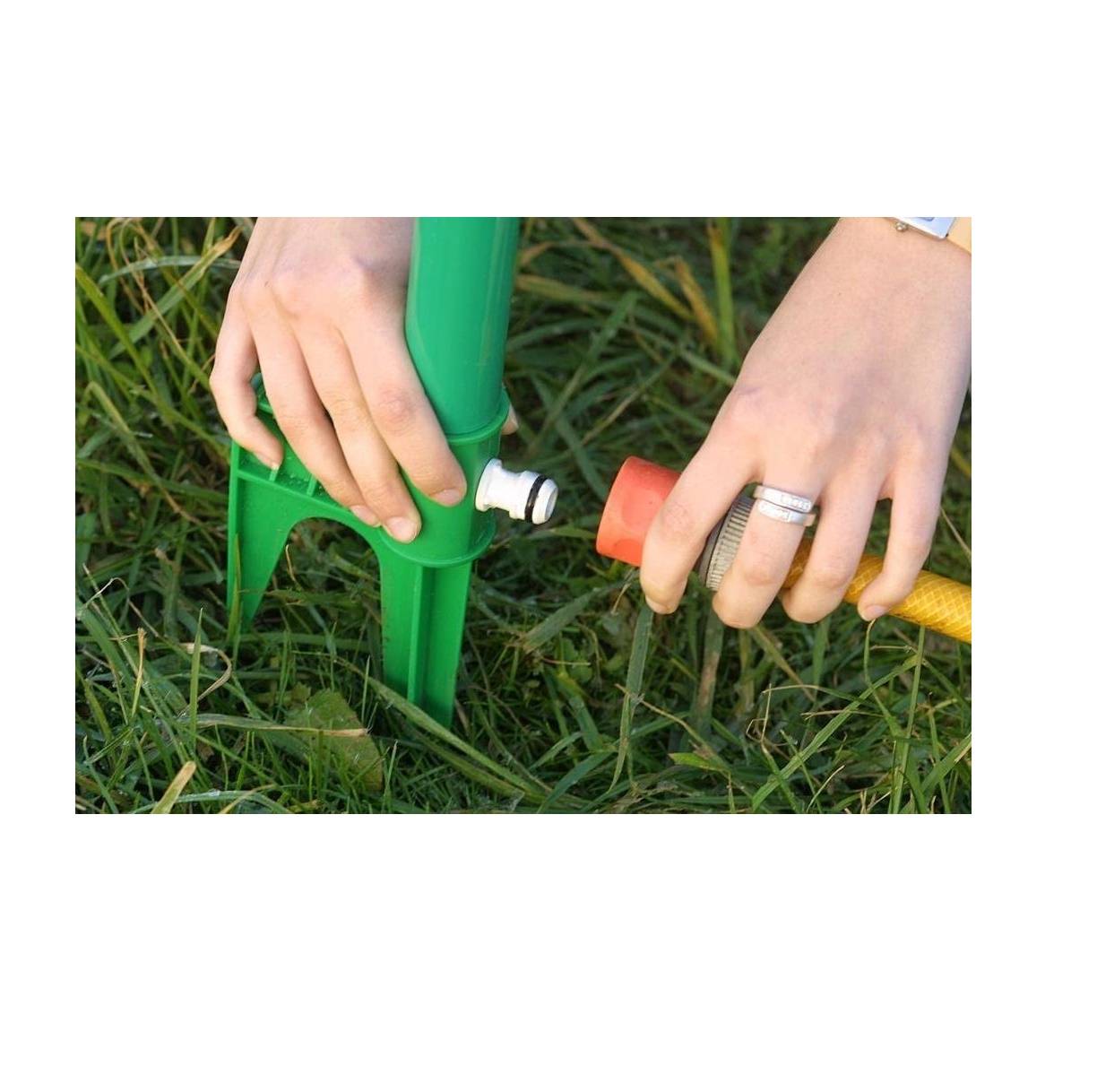 Neustanlo | Tanzende Blume Rasensprinkler | beweglicher Wassersprenger | ideal zur Gartenbewässerung | 2er Set | lebendige Gartenfreude