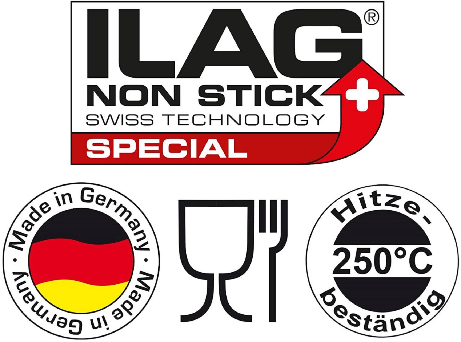 chg 9821-04 Antihaft-Backform, Anthrazit-Metallic