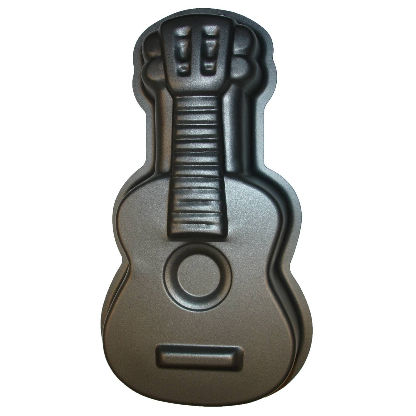 Neustanlo | Backform Gitarre | Fassungsvermögen ca. 1,6 Liter | ideal für kreative Backideen | musikalische Highlights in Kuchenform