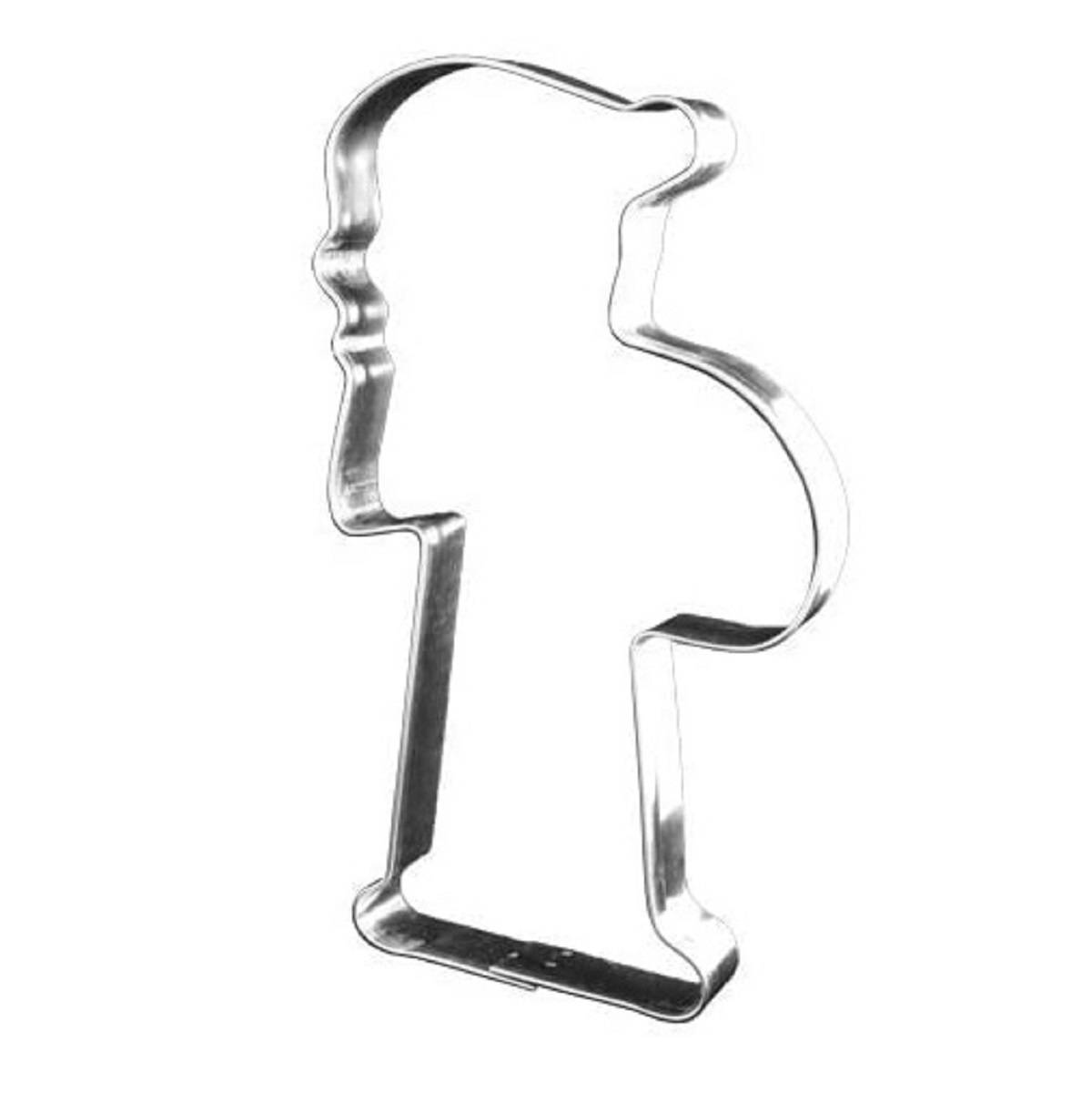 Lares Riesen-Ausstecher Nikolaus für Plätzchen, Kekse, Lebkuchen - 21cm