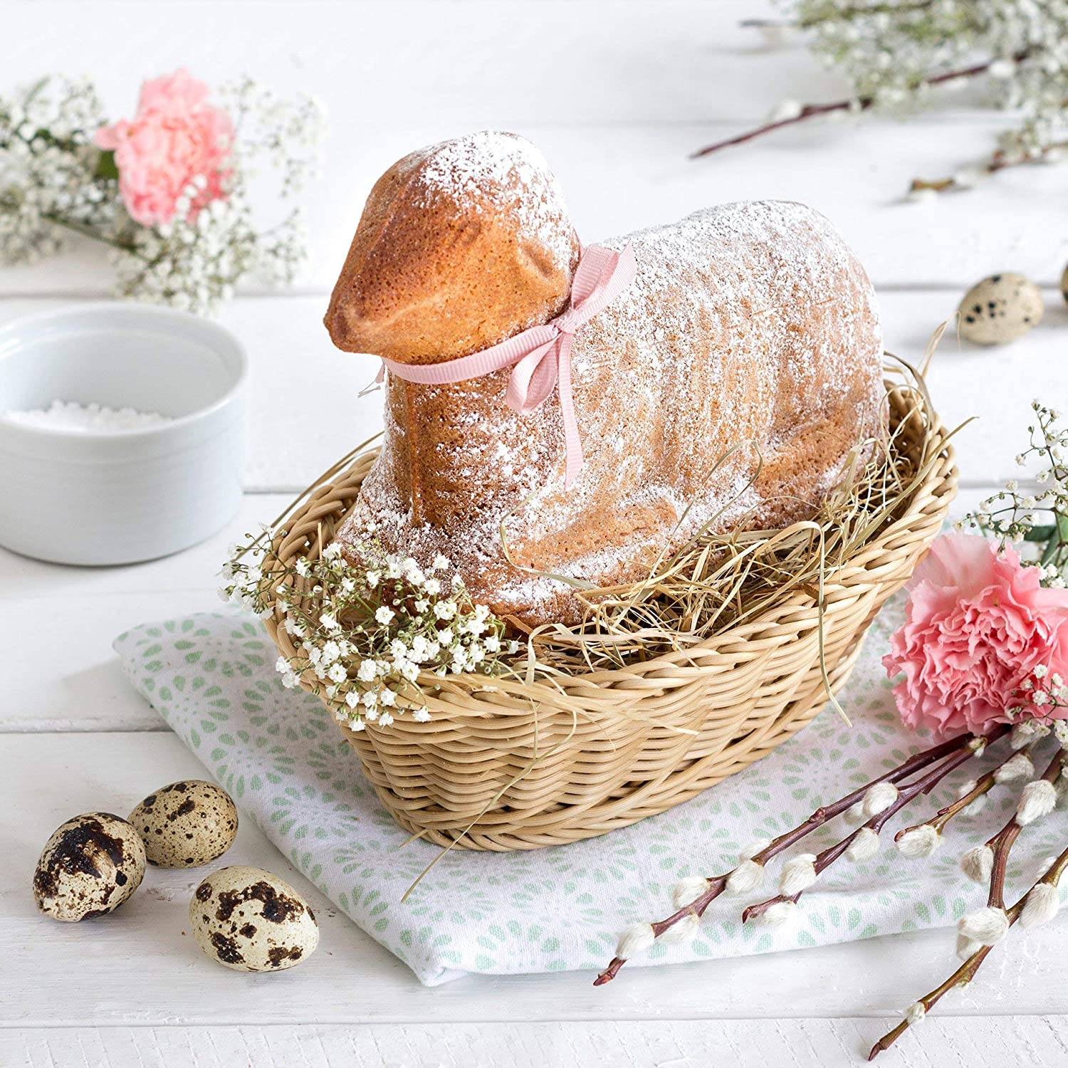 Zenker | Vollbackform Lamm | antihaftbeschichtet | einfache Reinigung | gleichmäßige Bräunung | formstabil und langlebig | perfekt für festliche