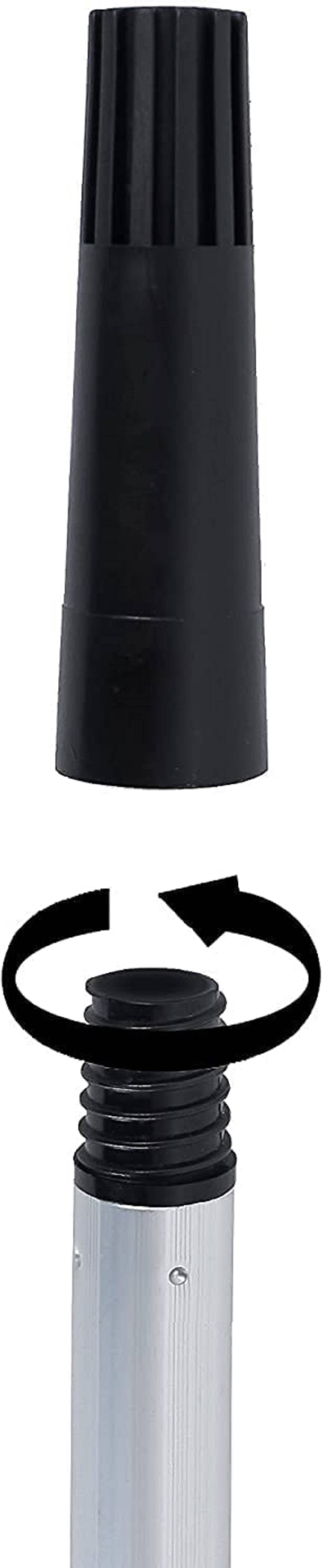 NEUSTANLO XXL Obstpflücker Set 5 m inkl. Gelenk, Universaladapter und Teleskop-Stange Teleskopstange Teleskopstiel