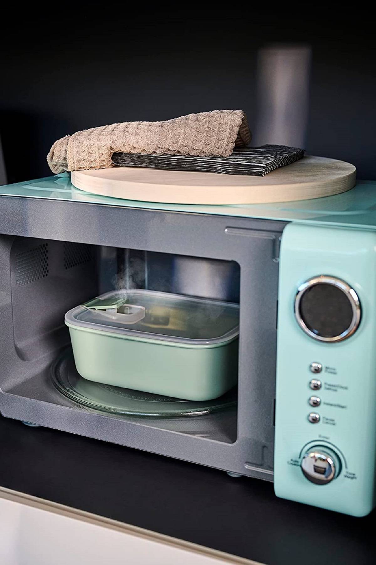 Mepal – Frischhaltedosen set 3-teilig EasyClip – Schüssel mit Deckel & Klickverschluss – Geeignet für Mikrowelle, Dampfgarer, Kühl- und Gefri