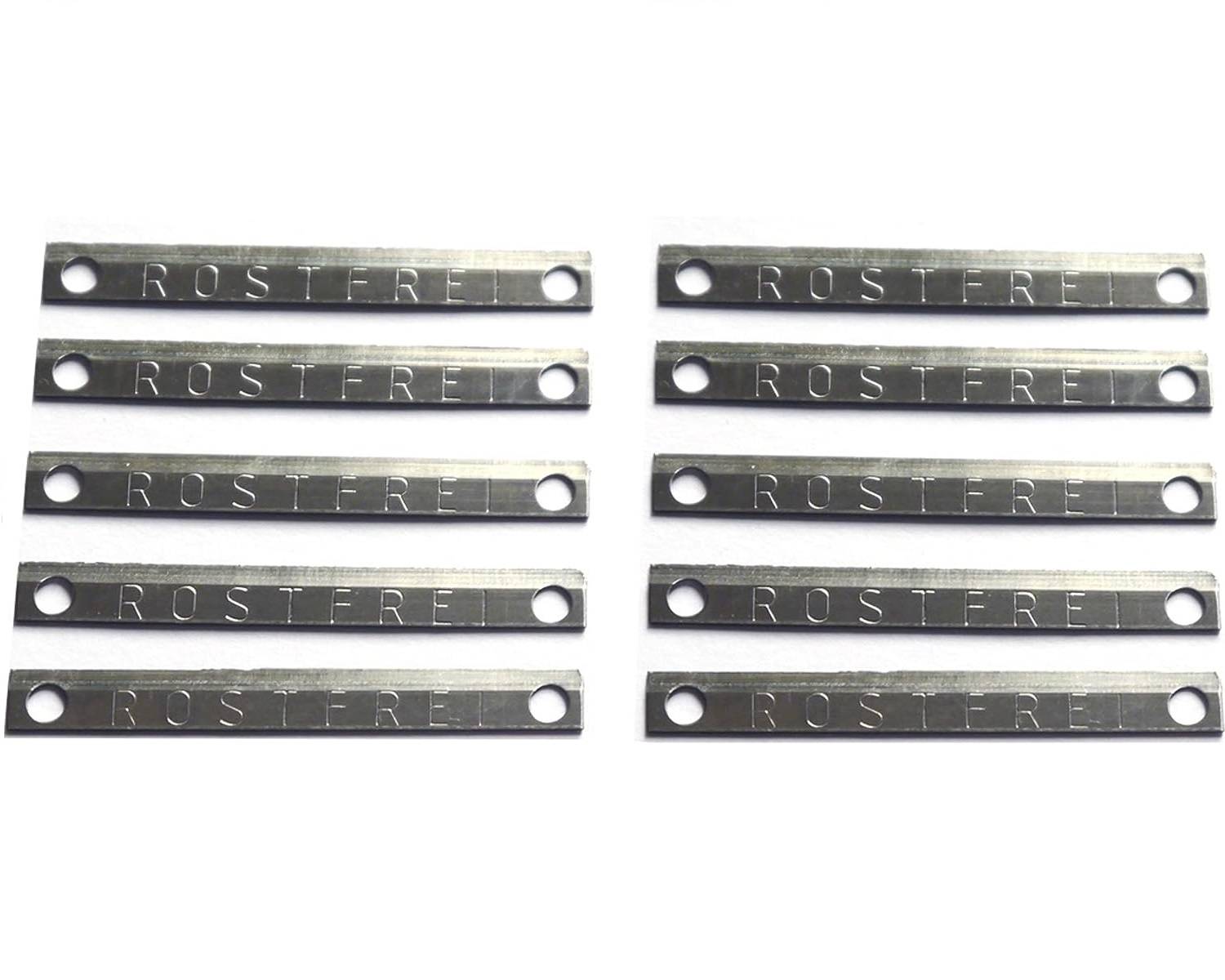 Westmark 10 Ersatzklingen für Famos-Schäler mit Schraubklinge