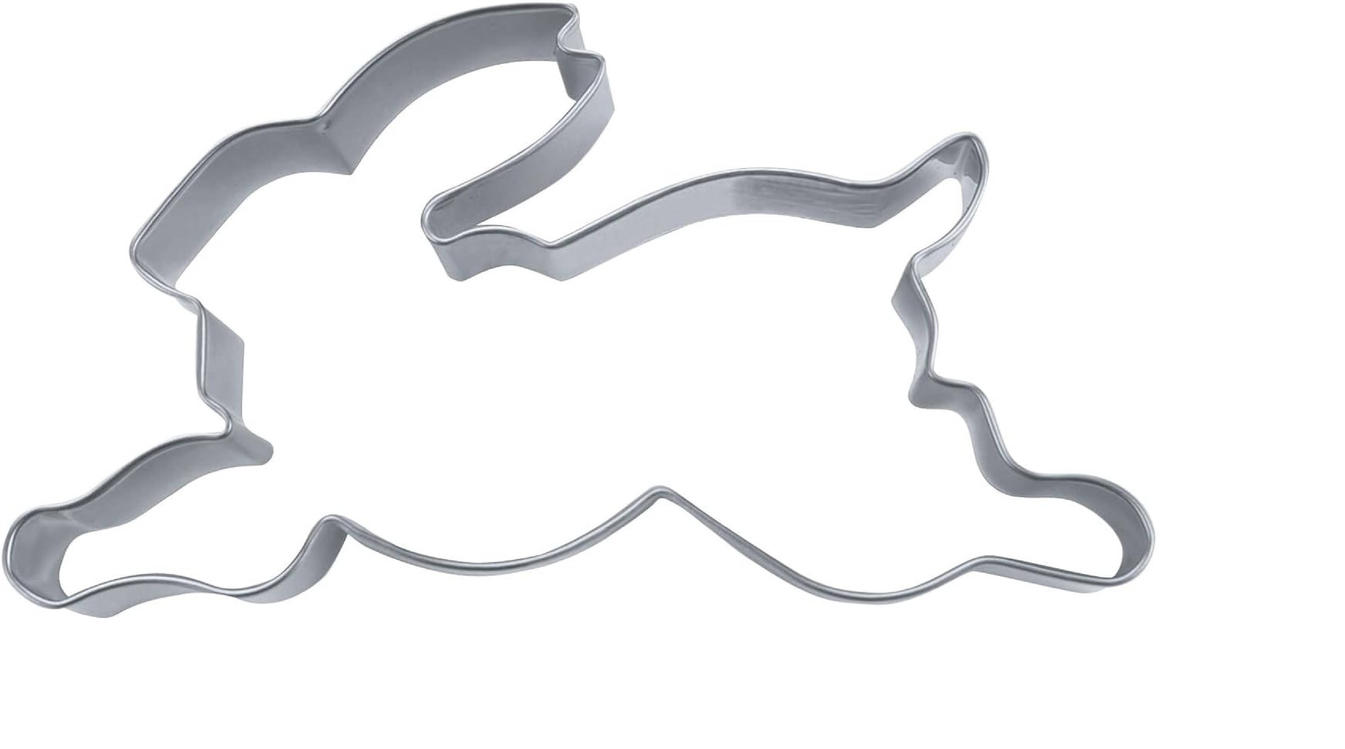 Städter - Premium Ausstechform - Hase springend 9,5 cm - Einzigartiger Ausstecher - Perfekt für Kreative Backkreationen für Ostern