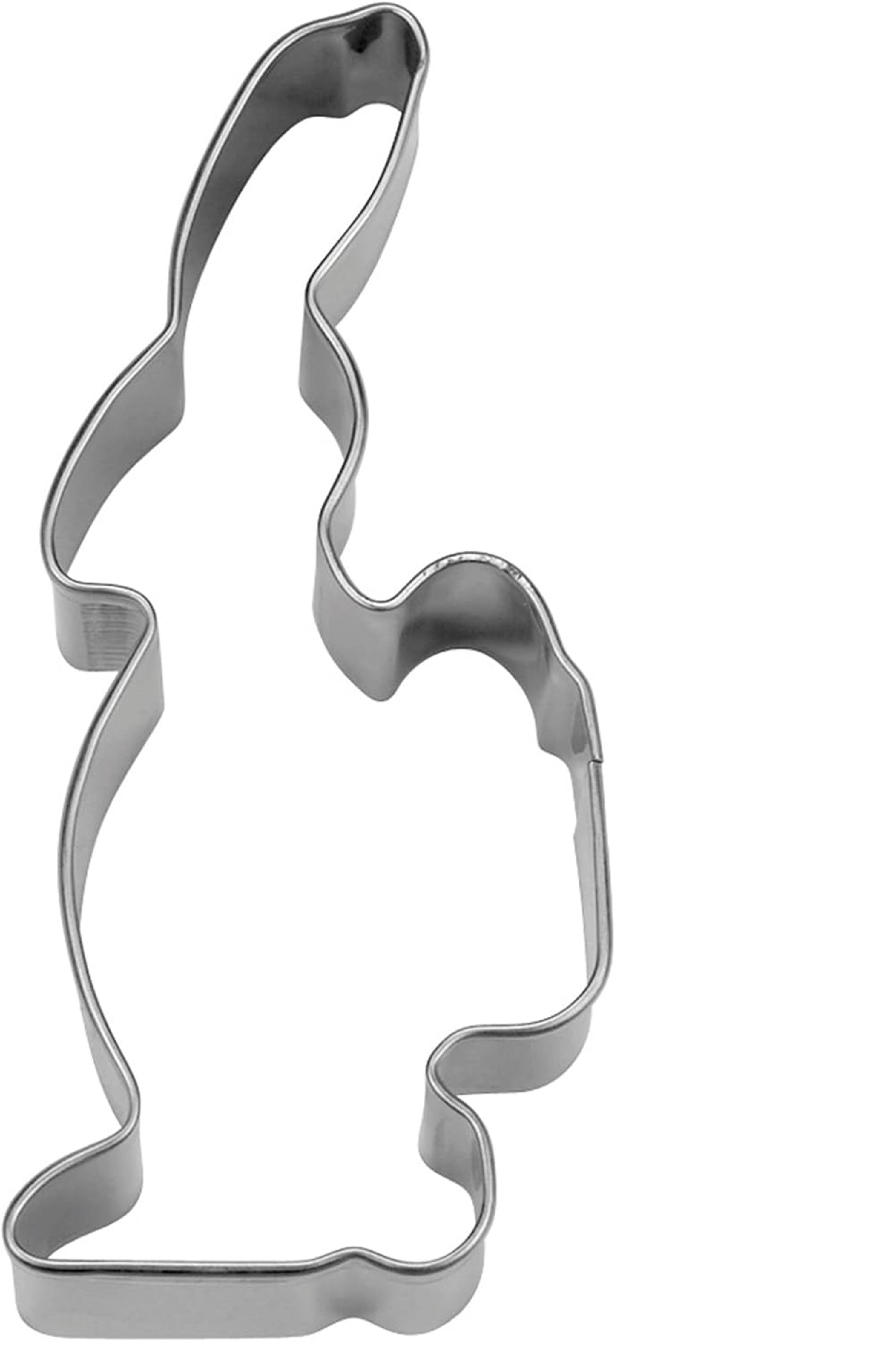 Städter Ausstechform, 18/8 Edelstahl, Silber, 9 cm