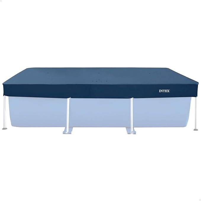 Intex | Rectangular Pool Cover | Poolabdeckplane - 260 x 160 cm | idealer Schutz für Rectangular Frame Pool